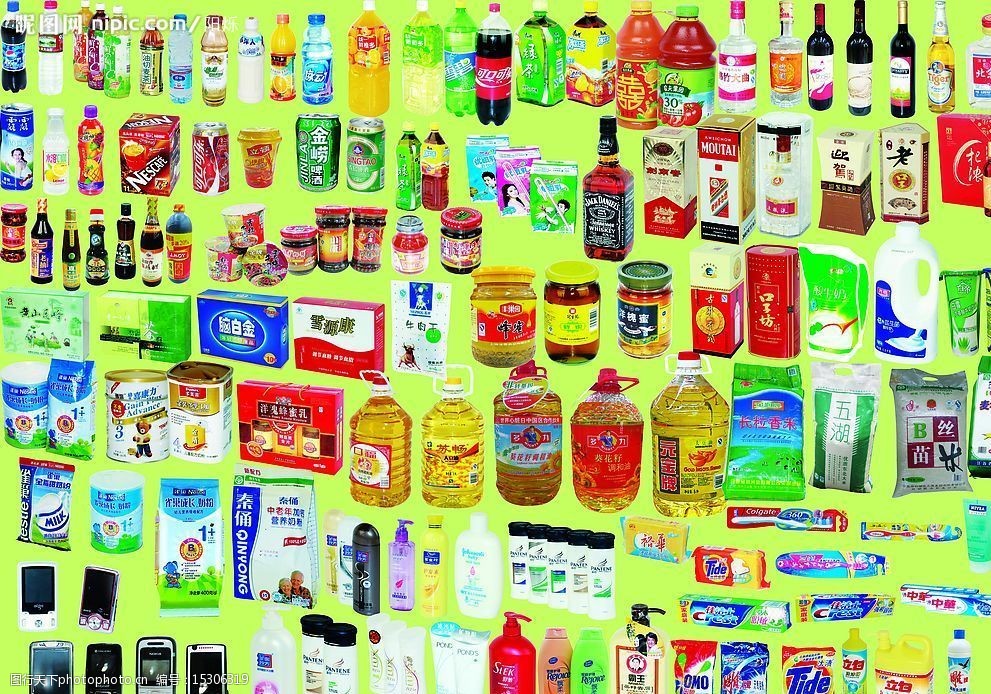 酒水糧油日用品 鏡頭下的生活美學與百貨藝術